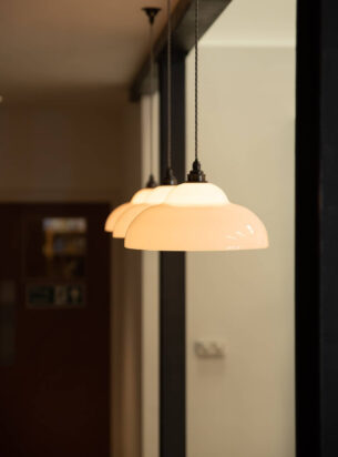 The Wye Valley Pendant light is one of our more commercial lighting options