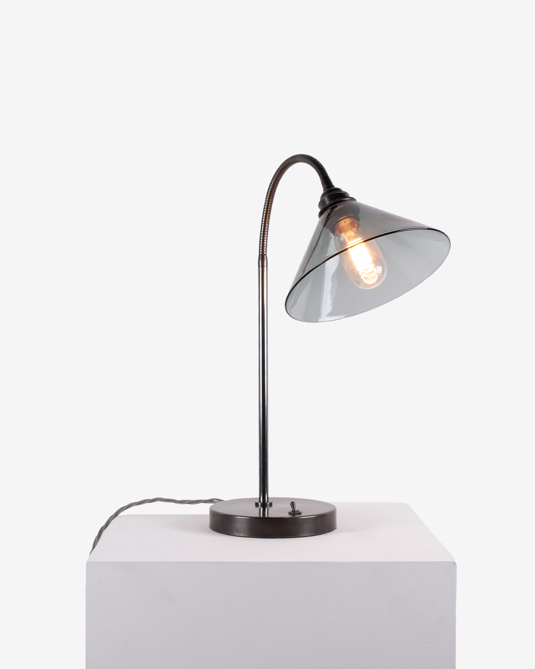 Adjustable Table Lamp with conical shade