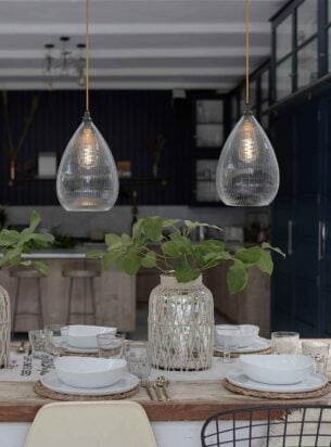 Kitchen-Table-Wellington-Pendant Lights-